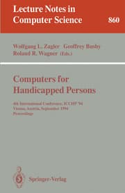 Cover von Computers for Handicapped Persons