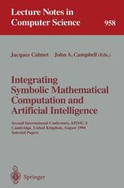Cover von Integrating Symbolic Mathematical Computation and Artificial Intelligence