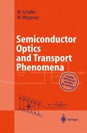 Cover von Semiconductor Optics and Transport Phenomena