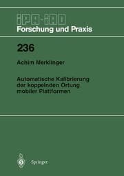 Cover von Automatische Kalibrierung der koppelnden Ortung mobiler Plattformen
