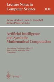 Cover von Artificial Intelligence and Symbolic Mathematical Computation