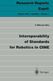 Cover von Interoperability of Standards for Robotics in CIME