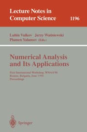 Cover von Numerical Analysis and Its Applications