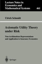 Cover von Axiomatic Utility Theory under Risk