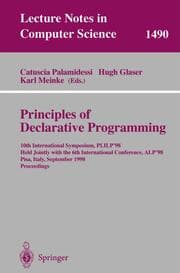 Cover von Principles of Declarative Programming