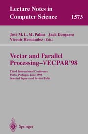 Cover von Vector and Parallel Processing - VECPAR'98