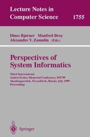 Cover von Perspectives of System Informatics