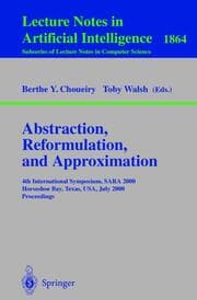 Cover von Abstraction, Reformulation, and Approximation
