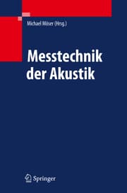 Cover von Messtechnik der Akustik