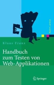 Cover von Handbuch zum Testen von Web-Applikationen
