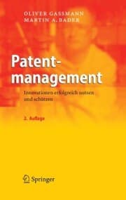 Cover von Patentmanagement