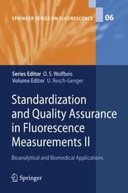 Cover von Standardization and Quality Assurance in Fluorescence Measurements II