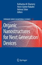 Cover von New Organic Nanostructures for Next Generation Devices
