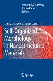 Cover von Self-Organized Morphology in Nanostructured Materials