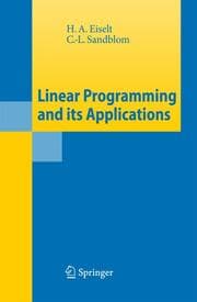 Cover von Linear Programming and its Applications