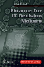 Cover von Finance for IT Decision Makers