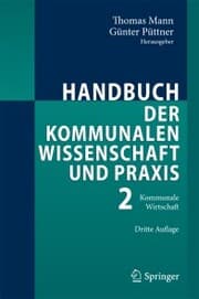 Cover von Handbuch der kommunalen Wissenschaft und Praxis
