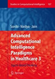 Cover von Advanced Computational Intelligence Paradigms in Healthcare 3