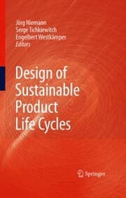Cover von Design of Sustainable Product Life Cycles