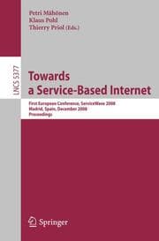 Cover von Towards a Service-Based Internet