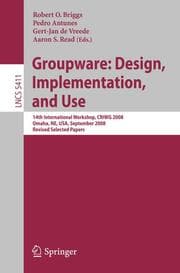 Cover von Groupware: Design, Implementation, and Use