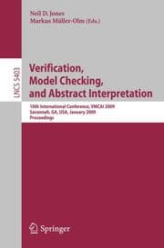Cover von Verification, Model Checking, and Abstract Interpretation