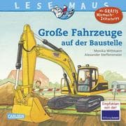 Cover von LESEMAUS - Große Fahrzeuge auf der Baustelle