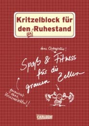 Cover von Kritzelblock für den Ruhestand