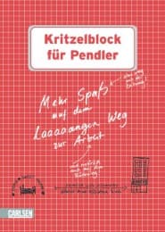 Cover von Kritzelblock für Pendler