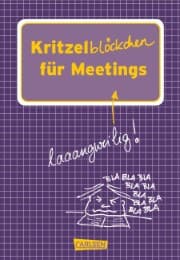 Cover von Kritzelblöckchen für Meetings