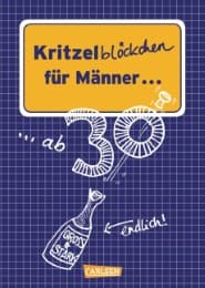 Cover von Kritzelblöckchen für Männer ab 30