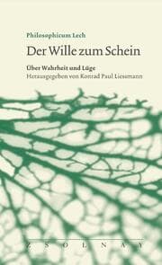 Cover von Der Wille zum Schein
