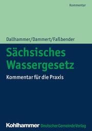 Cover von Sächsisches Wassergesetz