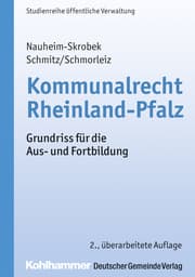 Cover von Kommunalrecht Rheinland-Pfalz