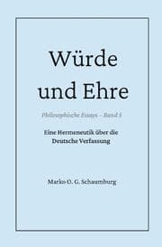 Cover von Würde und Ehre