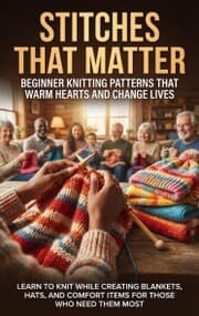Cover von Stitches That Matter: Beginner Knitting Patterns That Warm Hearts and Change Lives