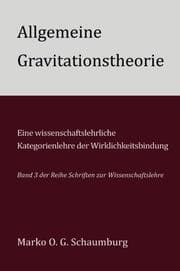 Cover von Allgemeine Gravitationstheorie