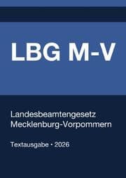 Cover von LBG M-V - Landesbeamtengesetz Mecklenburg-Vorpommern 2026