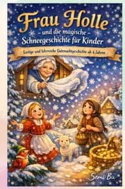Cover von Frau Holle und die magische Schneegeschichte für Kinder