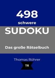 Cover von 498er Sudoku schwer, DIN A5