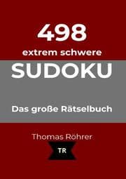 Cover von 498er Sudoku extrem schwer, DIN A5