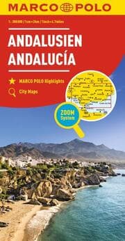 Cover von MARCO POLO Regionalkarte Andalusien 1:300.000