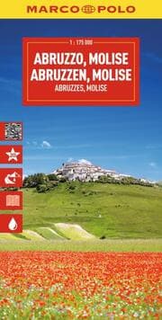 Cover von MARCO POLO Reisekarte Italien 10 Abruzzen, Molise 1:175.000