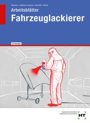 Cover von Arbeitsblätter mit eingedruckten Lösungen Fahrzeuglackierer