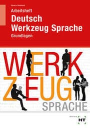 Cover von Arbeitsheft Deutsch - Werkzeug Sprache