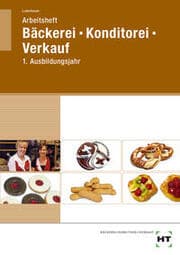 Cover von Arbeitsheft Bäckerei - Konditorei - Verkauf