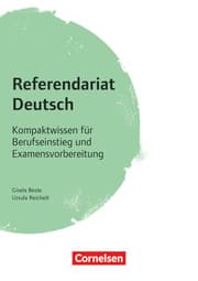 Cover von Referendariat Deutsch
