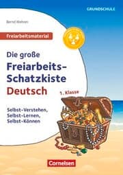 Cover von Die große Freiarbeits-Schatzkiste Deutsch - Klasse 1