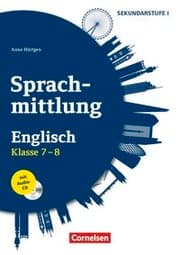Cover von Sprachmittlung Englisch - Klasse 7/8