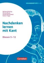 Cover von Nachdenken lernen mit Kant - Klasse 5-12